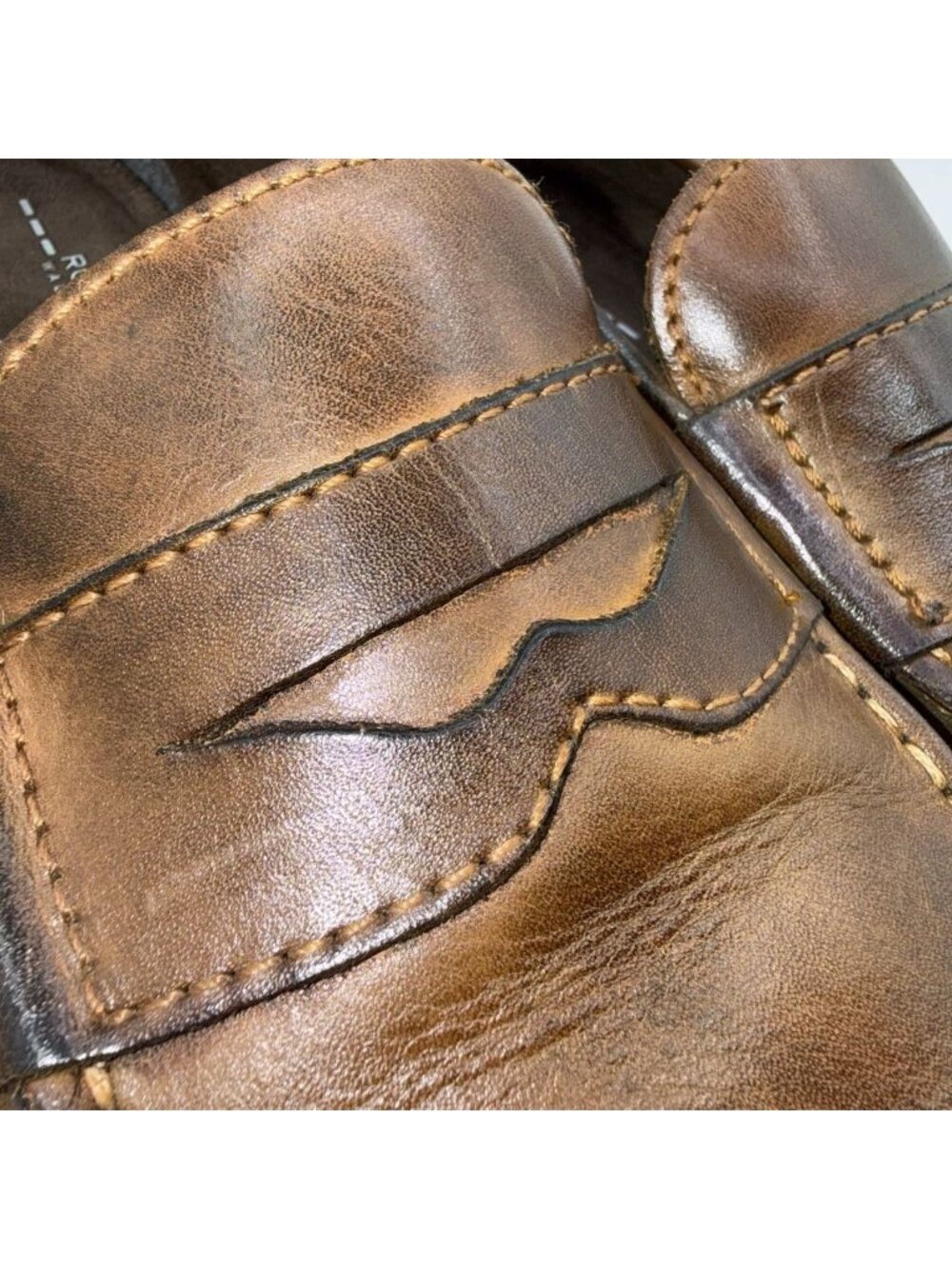 Rockport Walkability Men’s Size 10.5 Shoes Adiprene Brown Penny Loafers M76444 - Picture 5 of 14